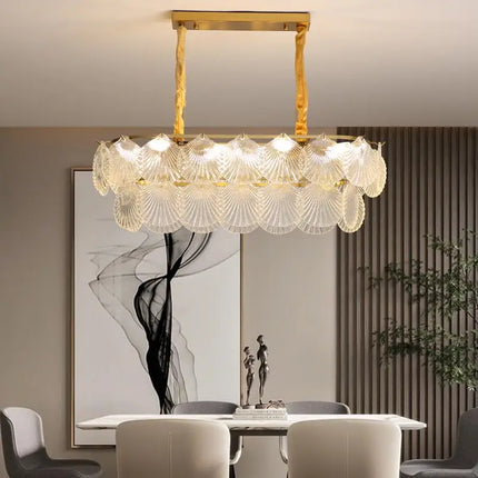 Suspension en cristal au design nordique pour éclairage d'ambiance — LZ4X9T