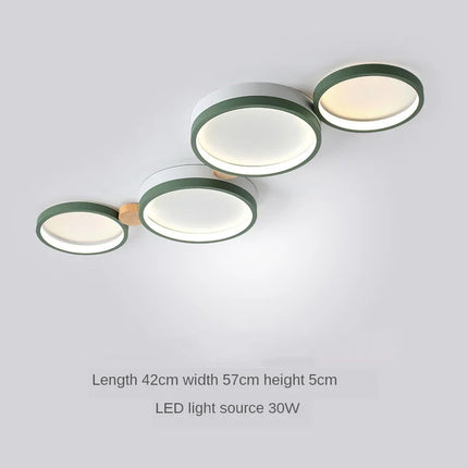 Lustre LED nordique pour salon, café, balcon et vestiaire — LZ4X9T2