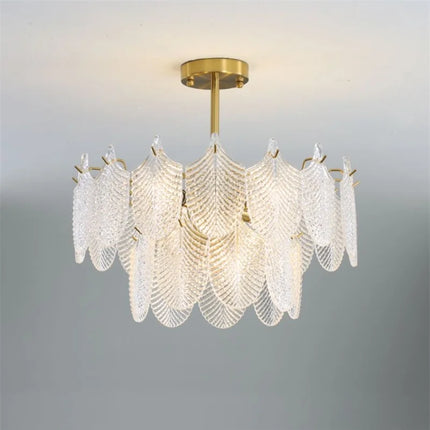 Lustre en verre pour décoration intérieure élégante et moderne — LZ4X9P