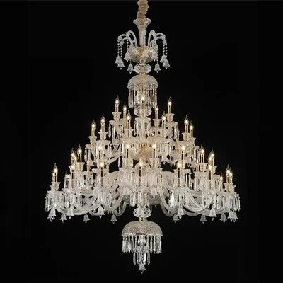 Lustre en cristal européen pour décoration moderne et élégante — LZ4X9Q