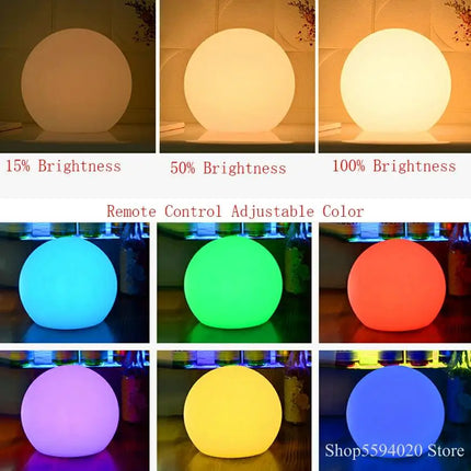 Lampadaire LED à boules pour intérieur et extérieur — LZ4X9T
