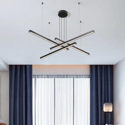 Lustre suspension moderne minimaliste pour ambiance chaleureuse — LZ4X9T