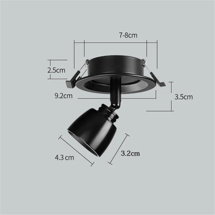 Plafonnier LED moderne à angle réglable pour cuisine — LZ4X9P2