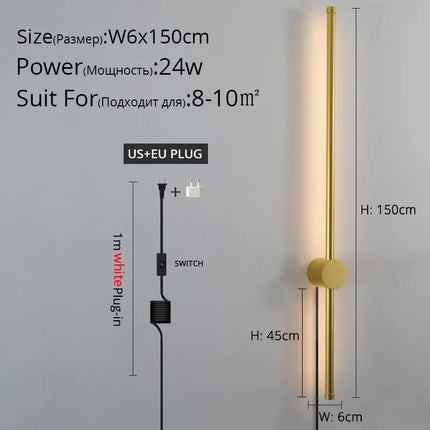 Simple avec prise 	 applique murale LED moderne lumières salon étude chambre chevet couloir allée salon cuisine lampe éclairage intérieur