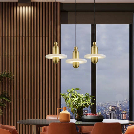 Suspension décorative moderne en marbre pour intérieur — LZ4X9M