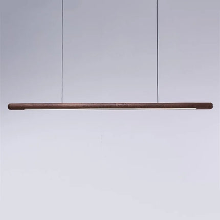 Suspension minimaliste en bois avec bande LED intégrée — LZ4N7XQ