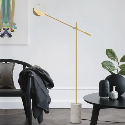 Lampadaire industriel en fer style nordique pour intérieur — LZ4X9T2