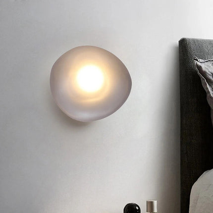 Applique murale LED design nordique forme galet pour chambre et escalier — LZ4X9P2