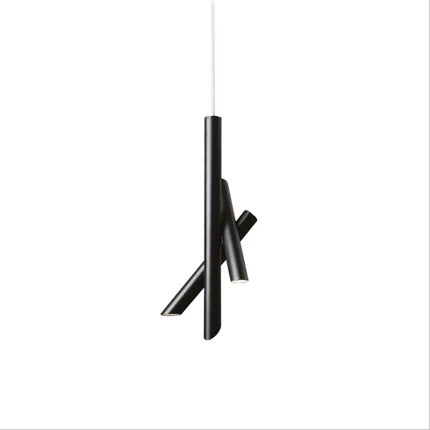 Suspension design moderne en métal avec tubes créatifs pour intérieur — LZ4X9P