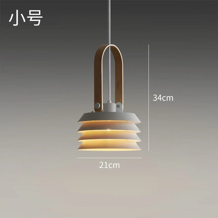 Suspension créative en bois pour restaurant et cuisine — LZ4X9T2