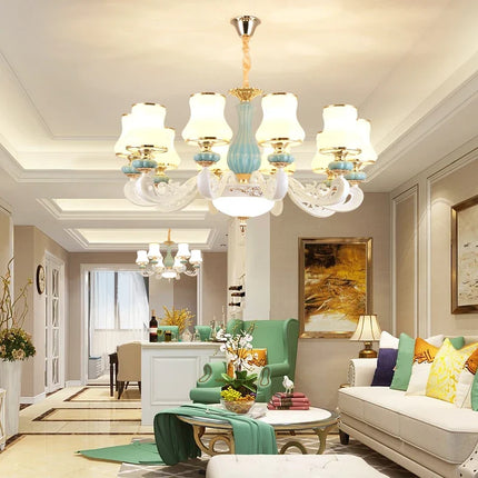 Lustre en céramique pour éclairage intérieur élégant et moderne — LZ4X9M