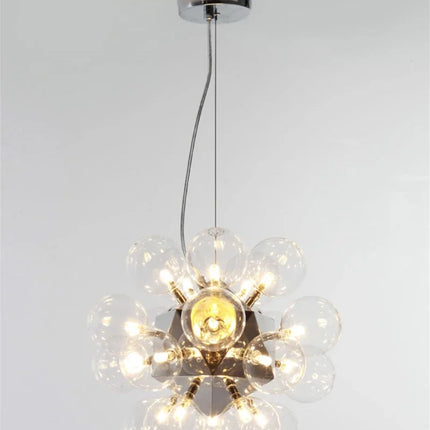 Suspension boule en verre au design nordique moderne pour intérieur — LZ4X9M
