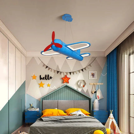 Suspension LED design nordique intelligente pour chambre d'enfant — LZ4X9J