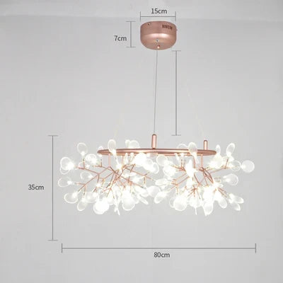 Suspension LED art déco en acier inoxydable et acrylique — LZ4XJ9