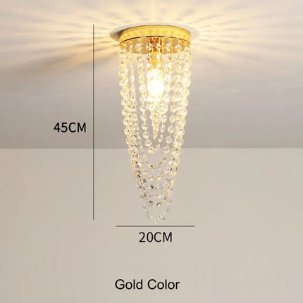 Plafonnier LED de luxe à montage en surface style européen — LZ4X9QJ