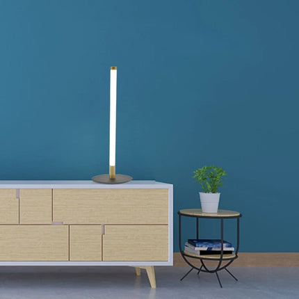 Lampadaire d'angle moderne sur pied démontable avec lumière intégrée — LZ4X9P