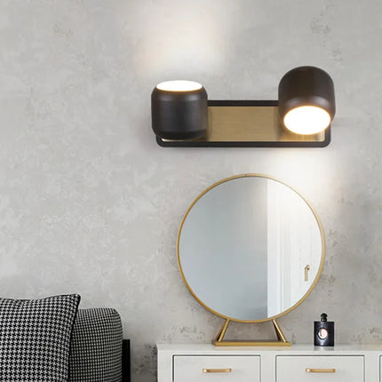 Applique murale nordique avec source lumineuse LED intégrée — LZ4X9T2