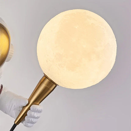 Applique murale LED nordique forme astronaute lune pour chambre et cuisine — LZ4X9P2
