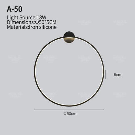 Applique murale minimaliste pour salon — LZ4X9P2