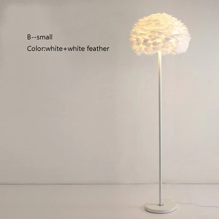 Lampadaire créatif à plumes pour mariage et célébration — LZ4N7Q2P
