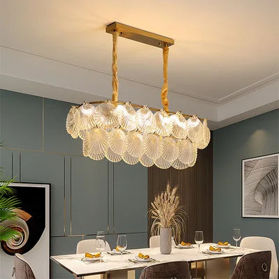 Suspension en cristal au design nordique pour éclairage d'ambiance — LZ4X9T