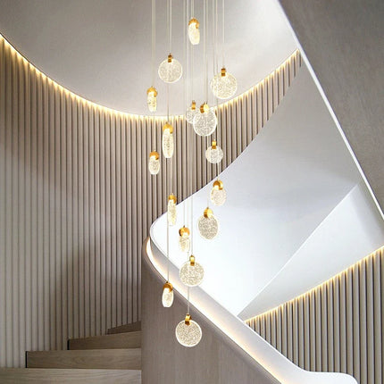 Lustre en cristal pour intérieur moderne et élégant — LZ4X9Q2