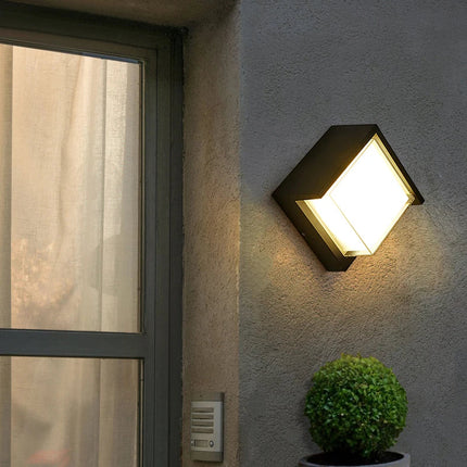Applique murale extérieure moderne étanche IP54 pour porche et jardin — LZ4X9T2