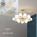 15 lumières - Blanc / Milky / Chaude