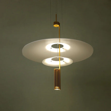 Lustre LED flamant rose pour décoration style loft — LZ4X9M2