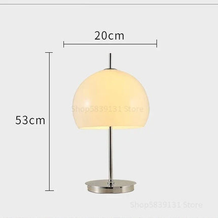 Lampadaire nordique avec abat-jour champignon rétro contemporain — LZ4F9X2