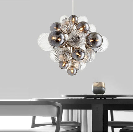 Suspension LED design postmoderne à bulles de verre — LZ4N7Q2F