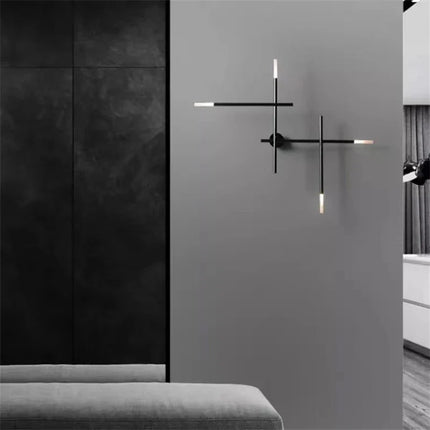 Applique murale en cuivre au design minimaliste pour intérieur élégant — LZ4X9P2