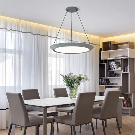 Suspension ronde LED pour éclairage intérieur moderne — LZ4X9T