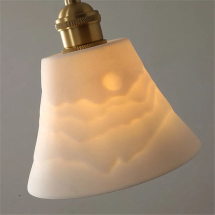 Suspension loft en laiton et céramique pour décoration intérieure — LZ4P9XQ