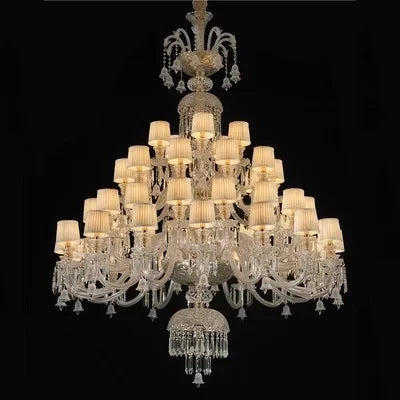 Lustre en cristal européen pour décoration moderne et élégante — LZ4X9Q