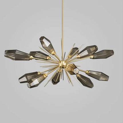 lustre créatif en verre design moderne et artistique