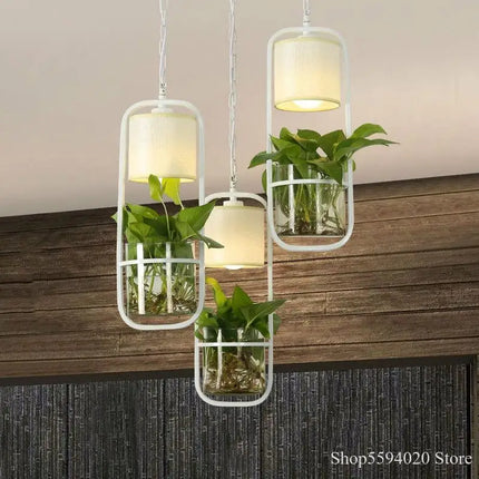 Suspension industrielle en fer style moderne chinois — LZ4X9JQ