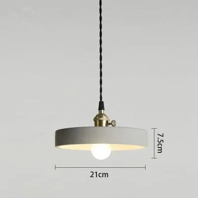 Suspension industrielle en ciment pour table et bar — LZ4X9Q2