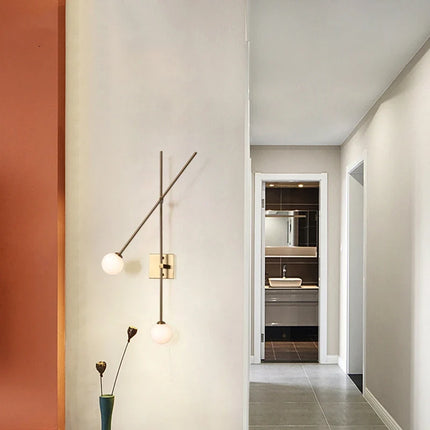 Applique murale en verre au design minimaliste pour intérieur moderne — LZ4X9P2