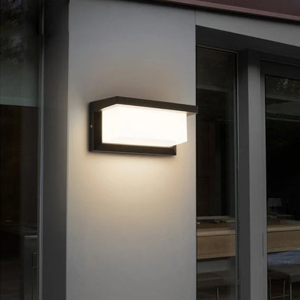Applique murale LED ronde étanche IP54 pour extérieur et jardin — LZ4T9Q2