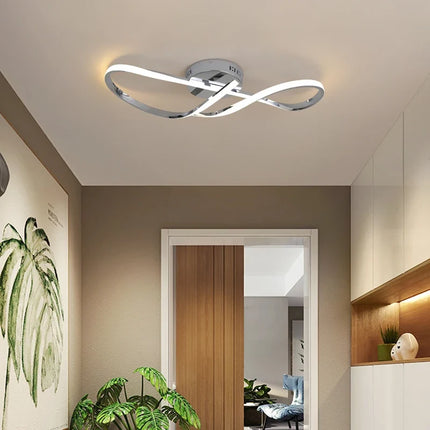 Lustre moderne en métal pour intérieur contemporain et élégant — LZ4X9Q