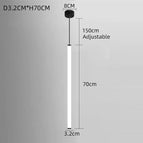 D3.2CM H70CM / Lumière blanche