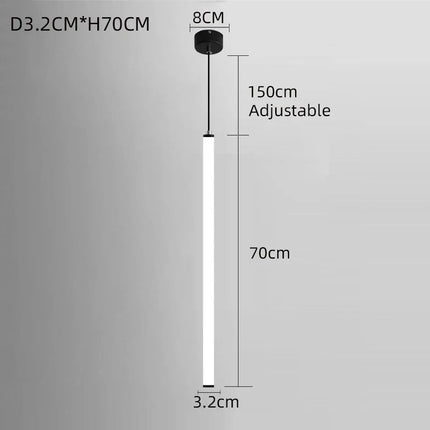 lustre moderne à led pour table et bar élégant