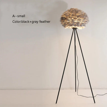 Lampadaire créatif à plumes pour mariage et célébration — LZ4N7Q2P