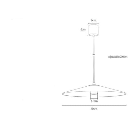 Suspension LED conique design Vermont — LZ4X9P2Q