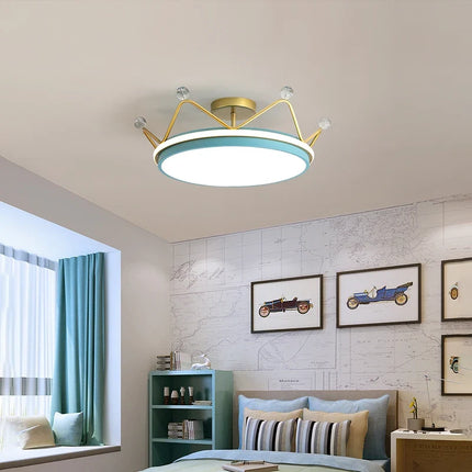 Suspension LED moderne forme couronne pour enfants Winfordo — LZ4X9P