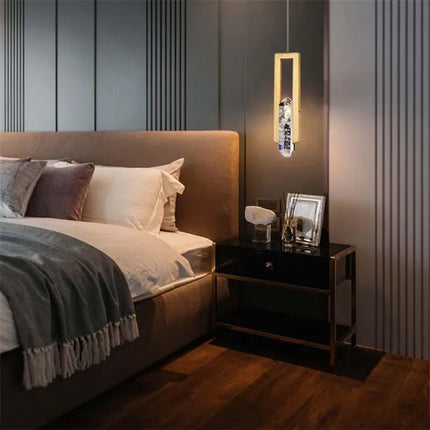 Suspension en cristal style postmoderne pour décoration nordique — LZ4QJ7M