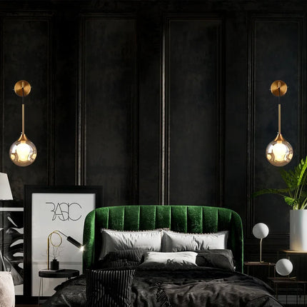 Applique murale en verre au design élégant pour éclairage raffiné — LZ4X9Q2