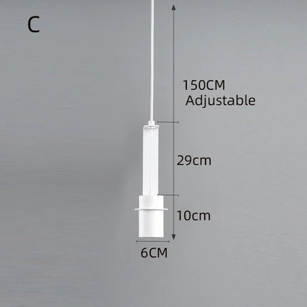 Lustre suspension design nordique pour éclairage moderne élégant — LZ4N7Q2