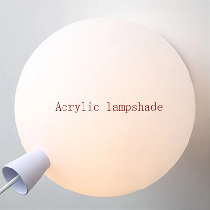 Plafonnier LED nordique avec motif astronaute et ballons pour enfants — LZ4X9QJ